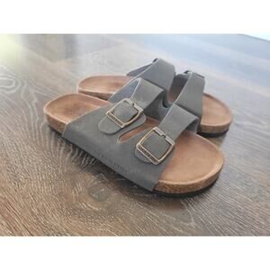 Lucky Brand Green Birkenstock Inspired Toddler Girl size Sandals‎ size 12-1 #1